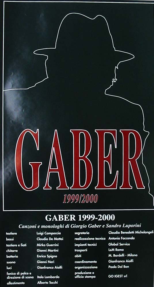 Gaber 1999 2000 (1999) - Giorgio Gaber
