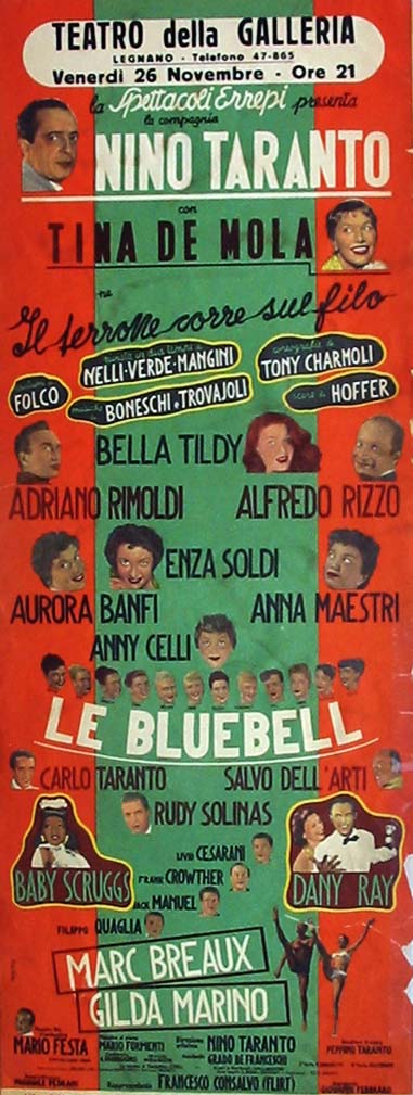 Il terrone corre sul filo (1954) Nino Taranto - Tina De Mola