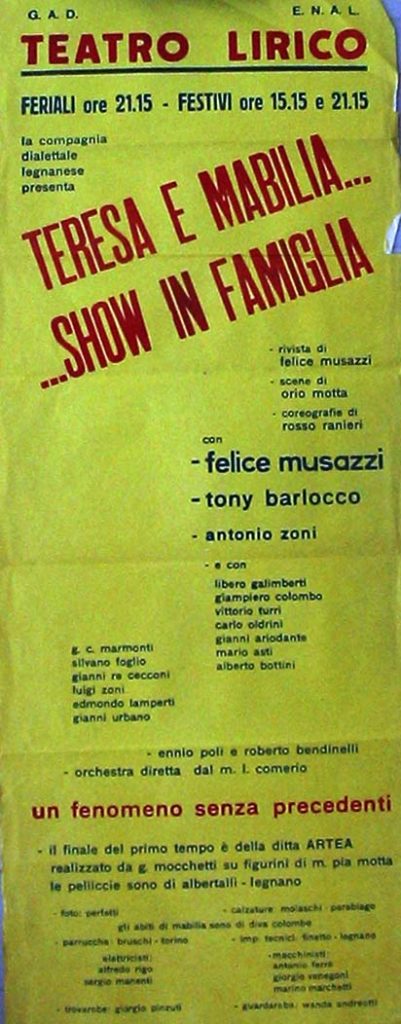 Teresa e Mabilia show in famiglia (1961) - I Legnanesi