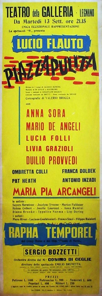 Piazza pulita (1960) - Lucio Flauto