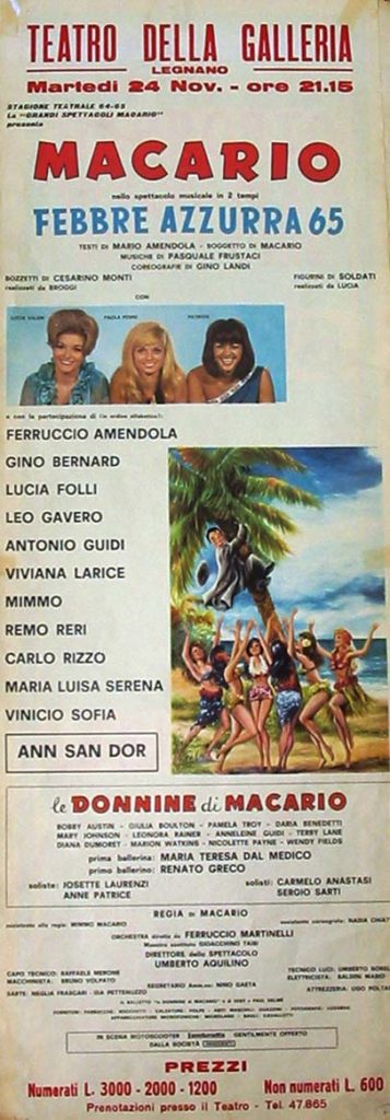 Febbre azzurra 65 (1965) - Erminio Macario