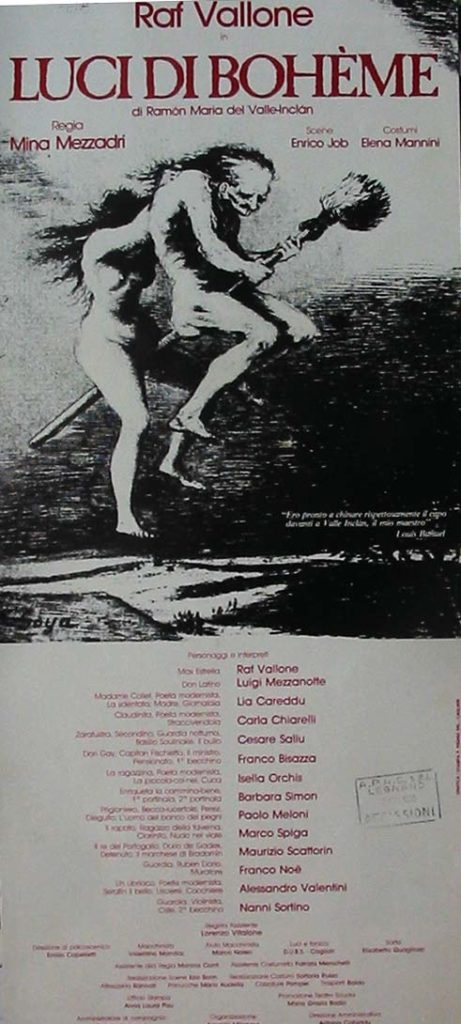Luci di Bohème (1984) Raf Vallone - Luigi Mezzanotte