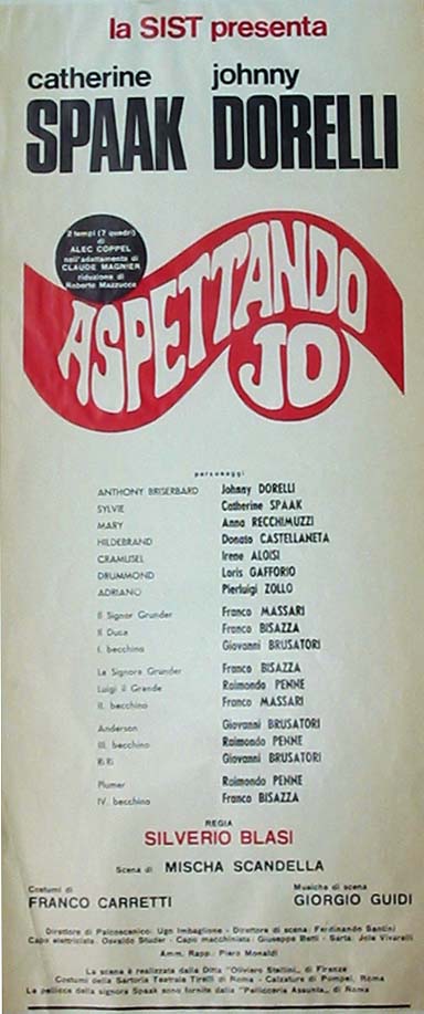 Aspettando Jo (1969) Catherine Spaak - Johnny Dorelli