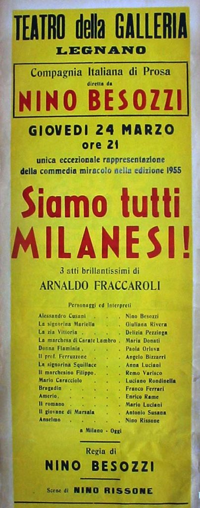 Siamo tutti milanesi! (1955) - Nino Besozzi