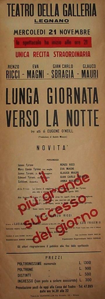 Lunga giornata verso la notte (1957) Renzo Ricci - Eva Magni