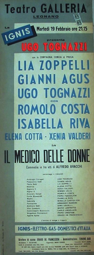 Il medico delle donne (1956) Ugo Tognazzi - Lia Zoppelli - Gianni Agus