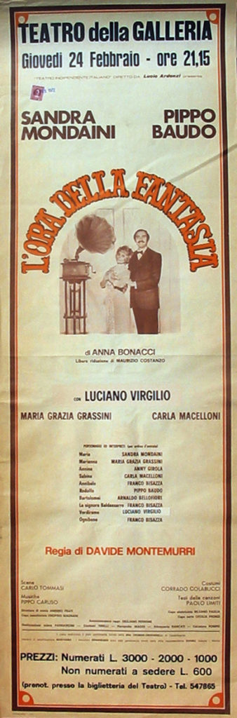 L'ora della fantasia (1972) Sandra Mondaini - Pippo Baudo
