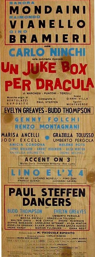 Un juke box per Dracula (1959) Sandra Monadini - Raimondo Vianello