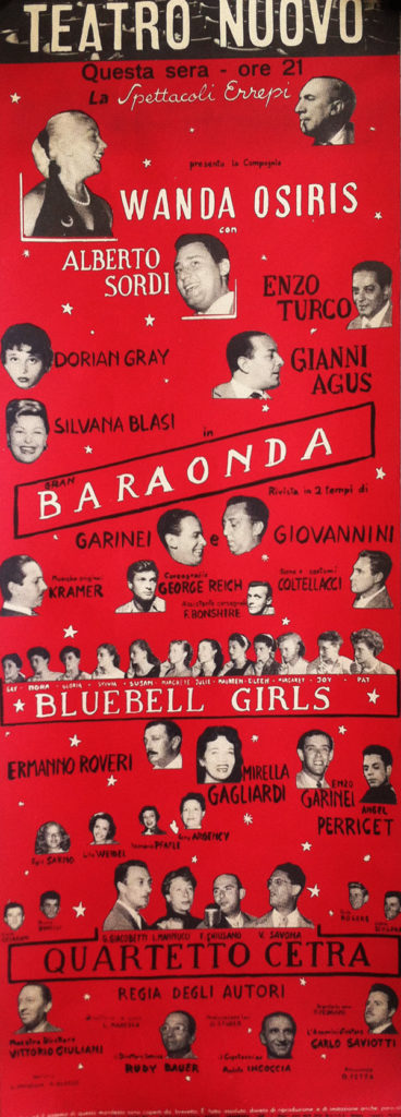 Gran Baraonda (1952) Wanda Osiris - Alberto Sordi