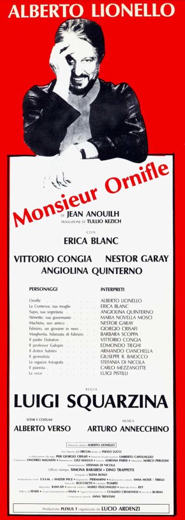 Monsieur Ornifle (1983) Alberto Lionello - Erica Blanc
