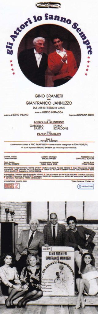 gli Attori lo fanno Sempre (1990) Gino Bramieri - Gianfranco Jannuzzo