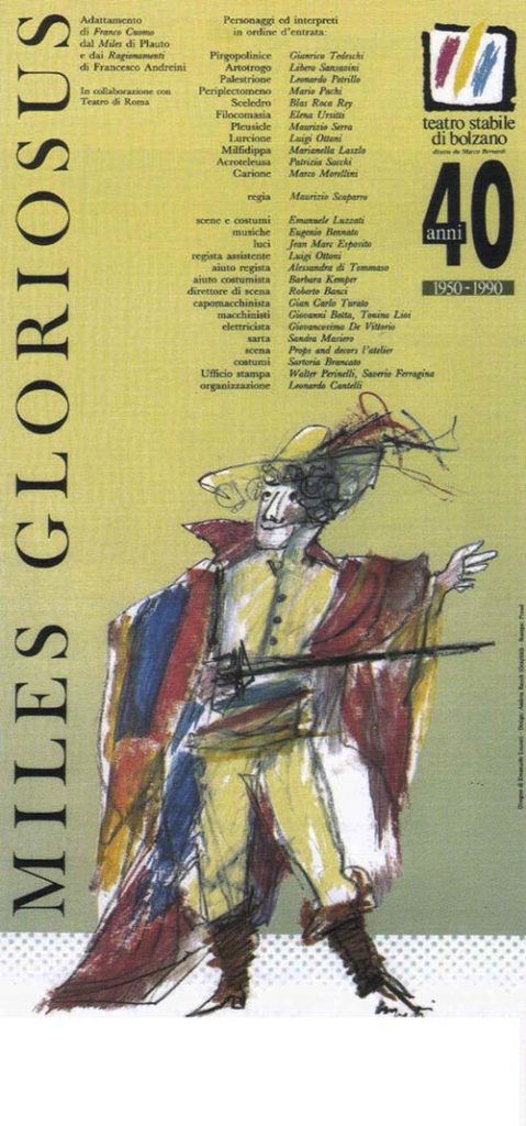 Miles Gloriosus (1990) Gianrico Tedeschi - Marianella Laszlo