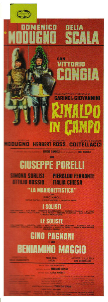 Rinaldo in campo (1966) Domenico Modugno - Delia Scala