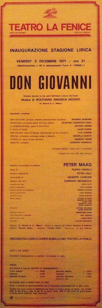 Don Giovanni (1971) Ruggero Raimondi - Ilva Ligabue