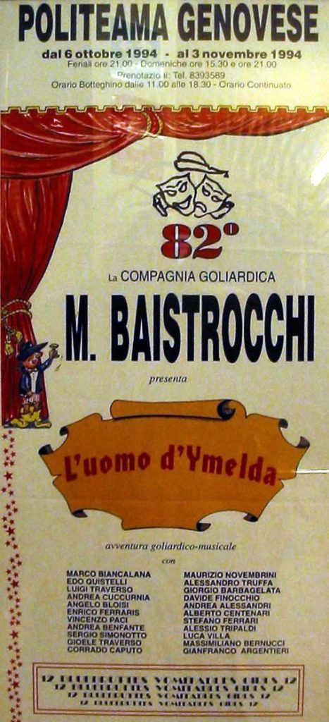 L'uomo d'Ymelda (1994) - Compagnia Goliardica Mario Baistrocchi
