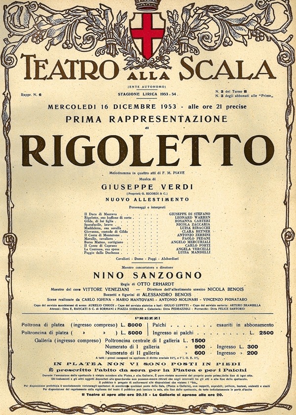 1953 Rigoletto